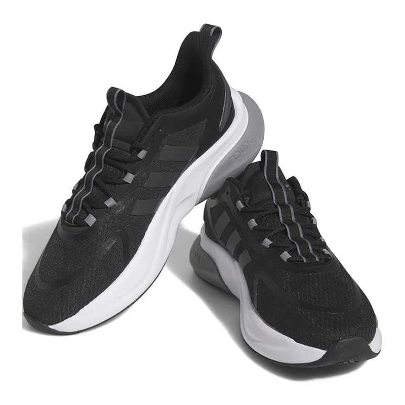 Adidas Mens Alphabounce Running Shoes Black Sportpursuit