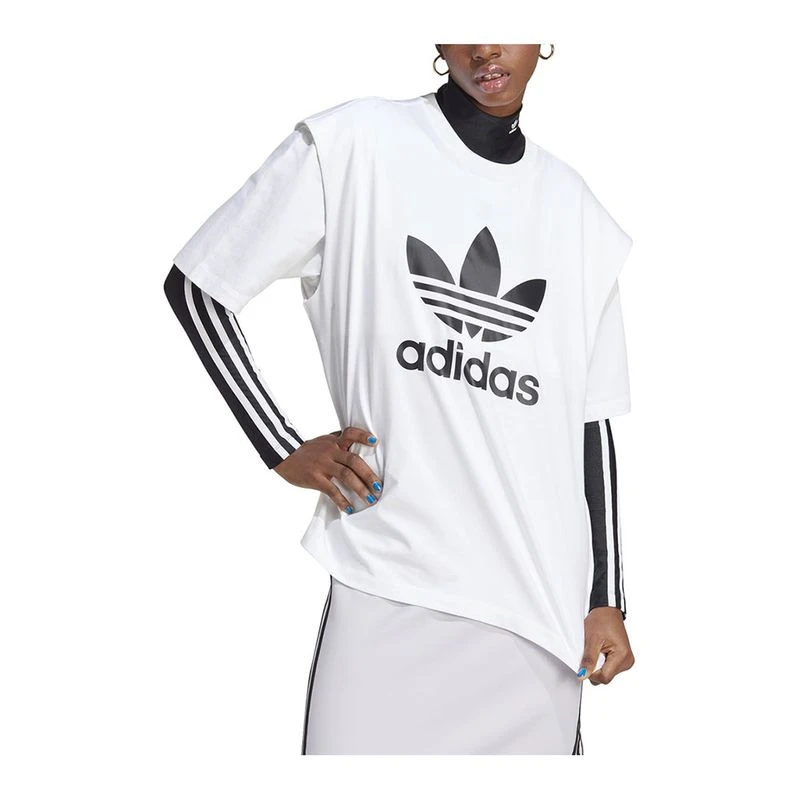 Pull adidas femme blanc top