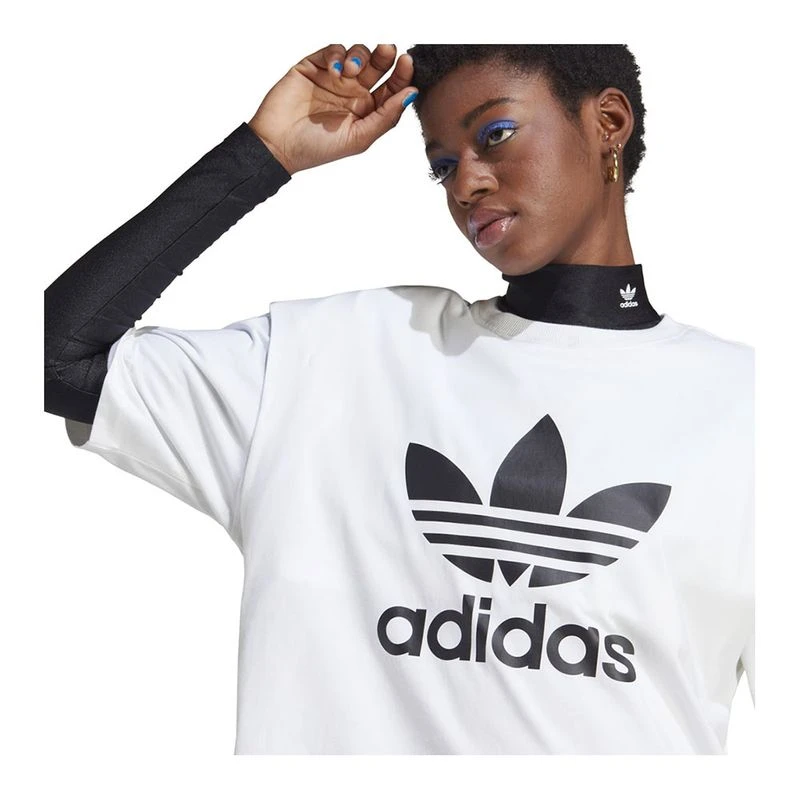 Tee shirt adidas blanc femme deals