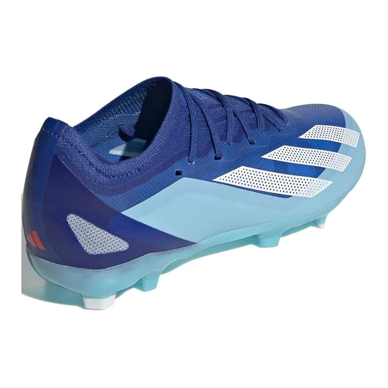 Adidas Kids X Crazyfast.1 FG Soft Ground Football Boots Blue Sport