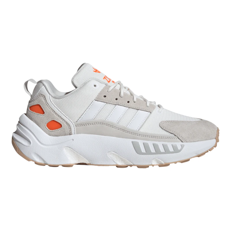 Adidas Mens ZX 22 Boost Casual Shoes (Grey) | Sportpursuit.com
