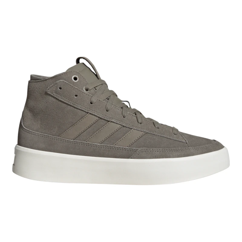 Adidas Znsored HI Suede Casual Shoes (Grey) | Sportpursuit.com