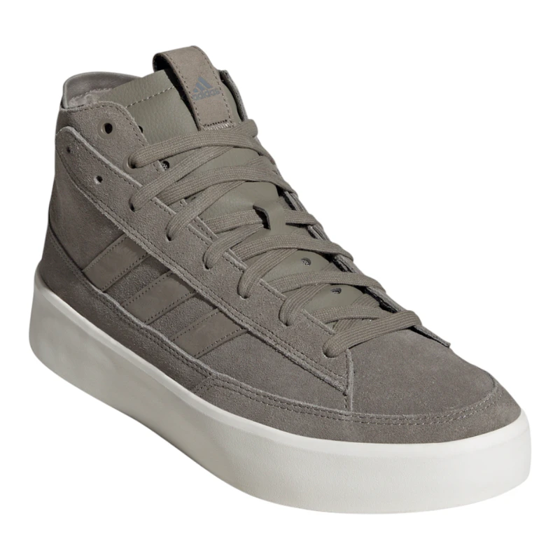 Adidas Znsored HI Suede Casual Shoes (Grey) | Sportpursuit.com
