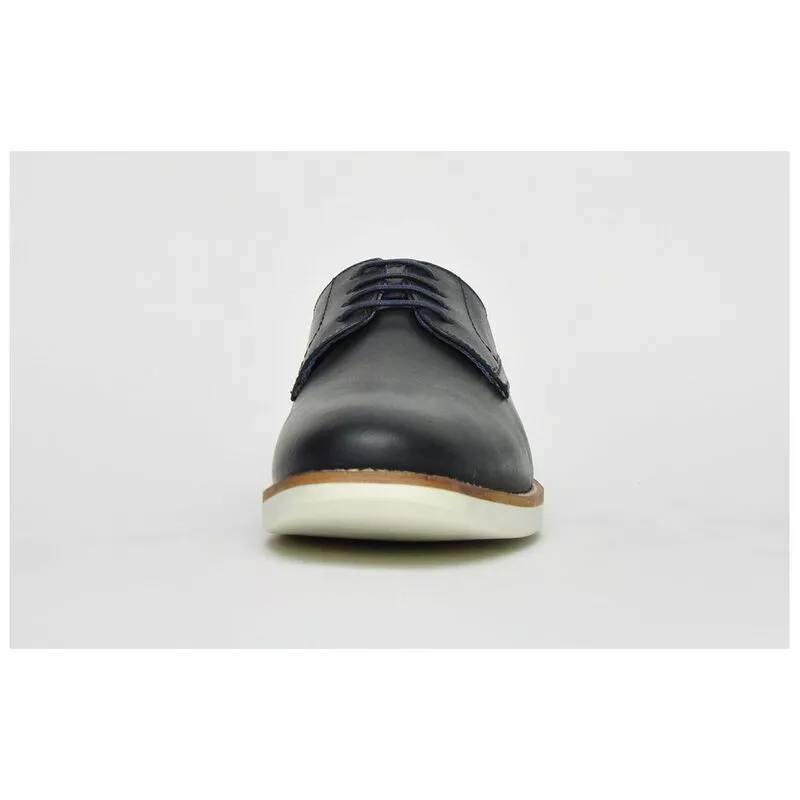 Red Tape Mens Tatton Leather Shoes Navy Sportpursuit