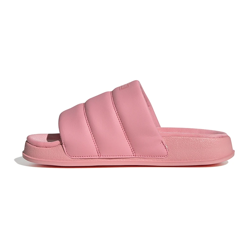 Hot pink adidas slides new arrivals