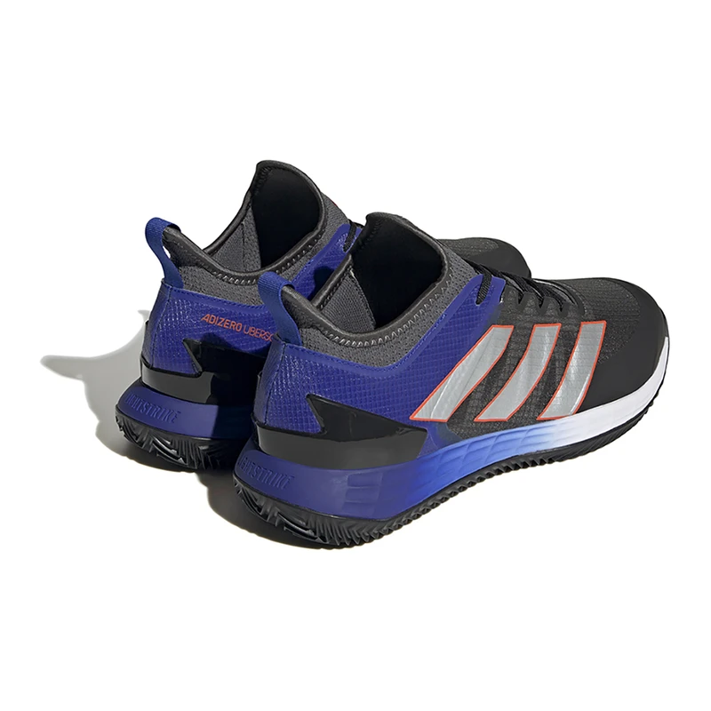 Adidas Mens Adizero Ubersonic 4 Clay Tennis Shoes Grey Sportpursui