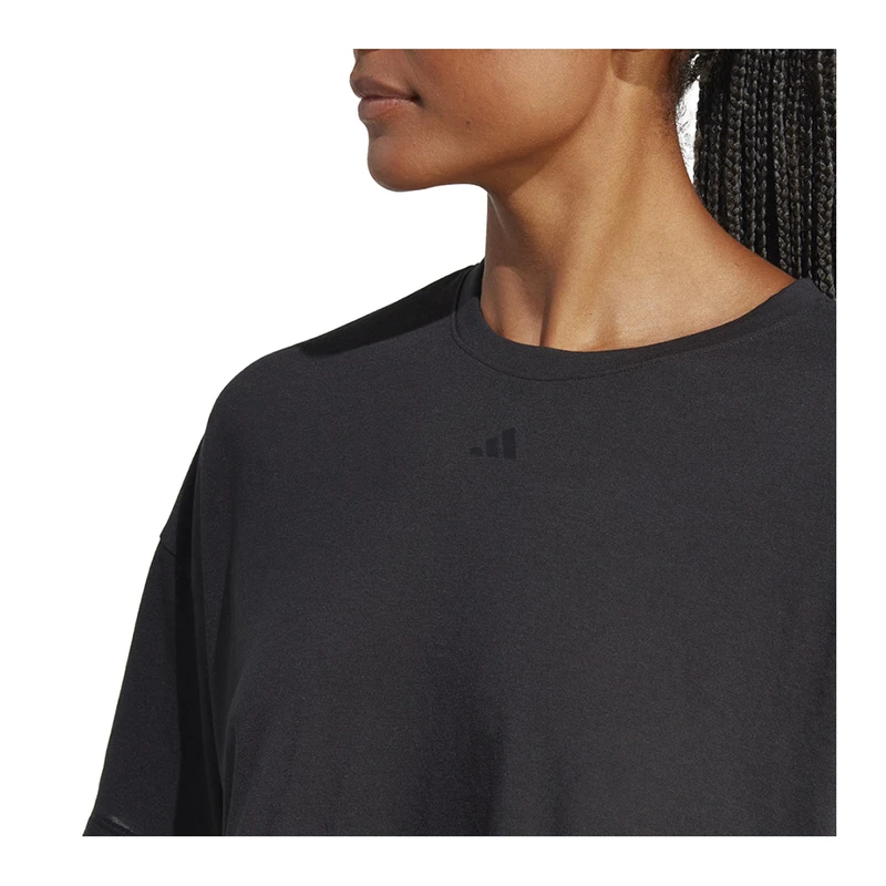 Adidas Womens Dance Jersey Black Sportpursuit