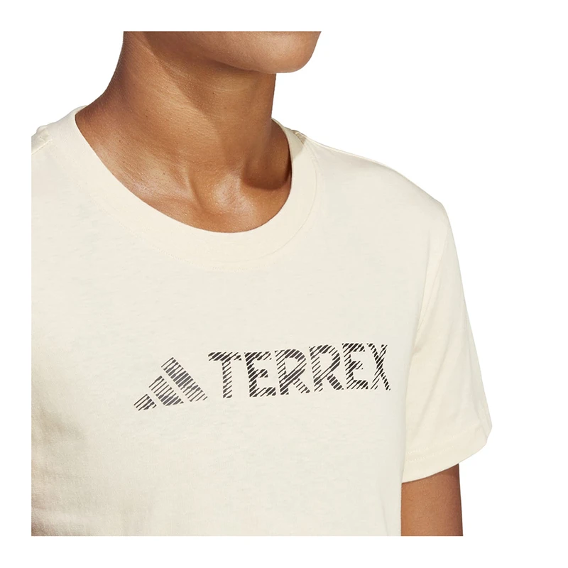 Adidas Womens Terrex Classic Logo T-Shirt (Brown