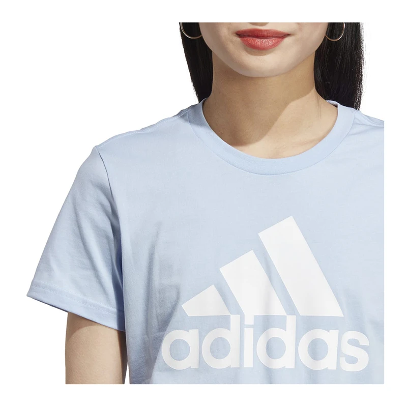 Adidas t shirt donna blu new arrivals