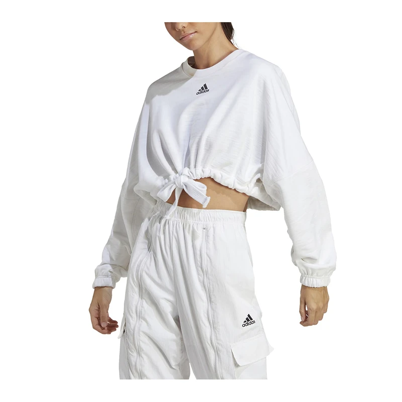 Adidas Maglione Dance Donna Bianco Bianco privatesportshop