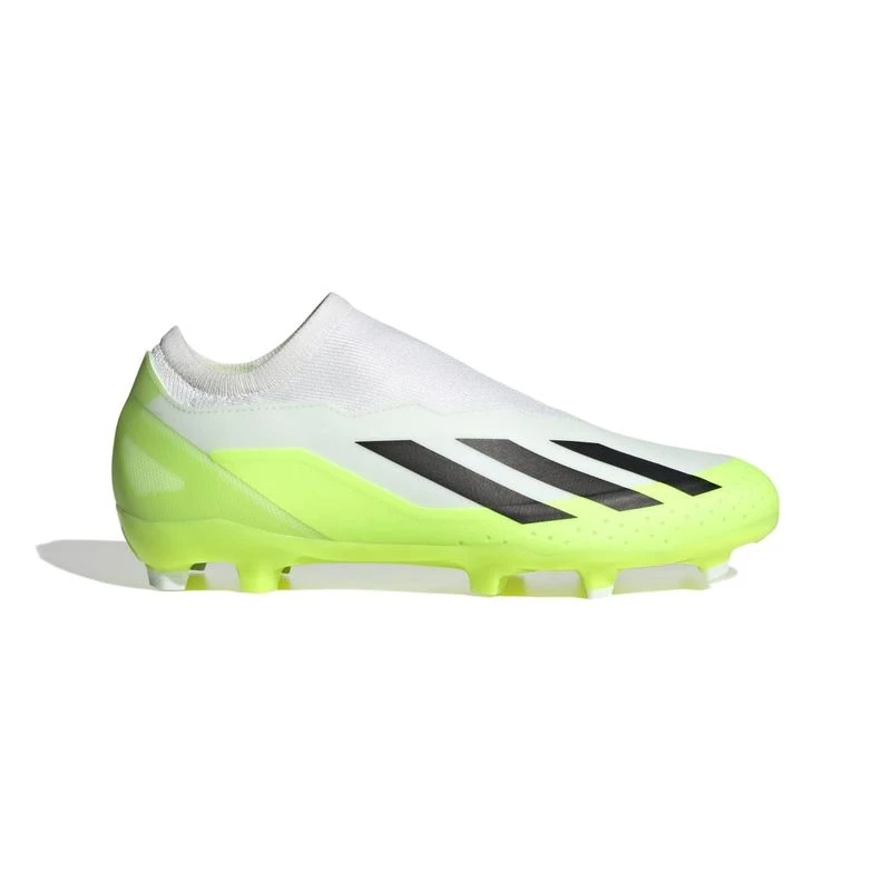Adidas Crampons de football moules X Crazyfast 3 LL FG Blanc priva
