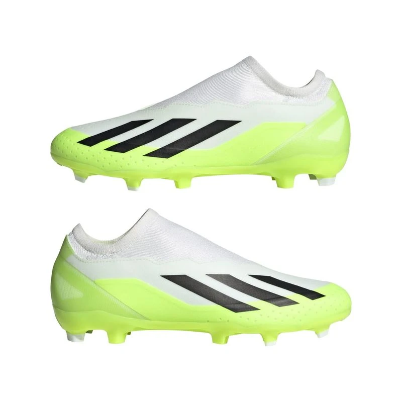Adidas X Crazyfast 3 LL FG Firm Ground Football Boots White Sportp