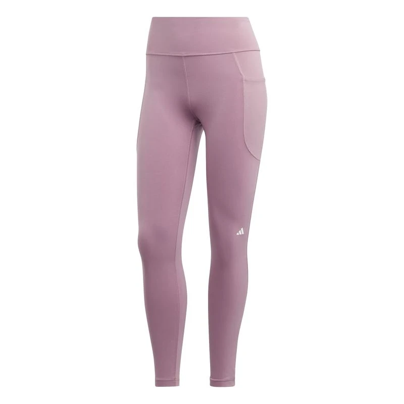 Adidas Womens Dailyrun Capris Pink Sportpursuit