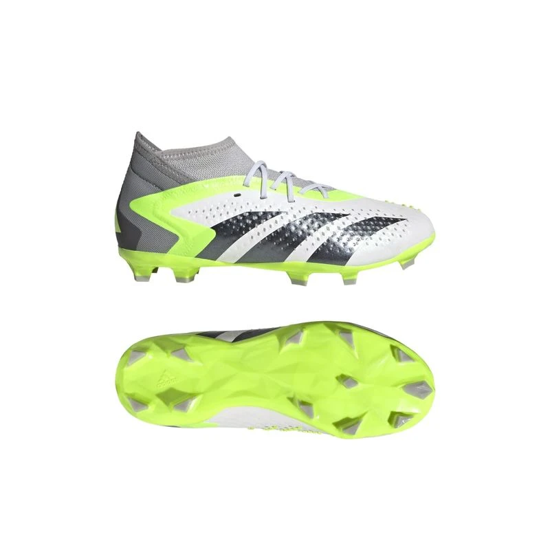 Adidas Predator Accuracy 1 FG J Soft Ground Football Boots White S