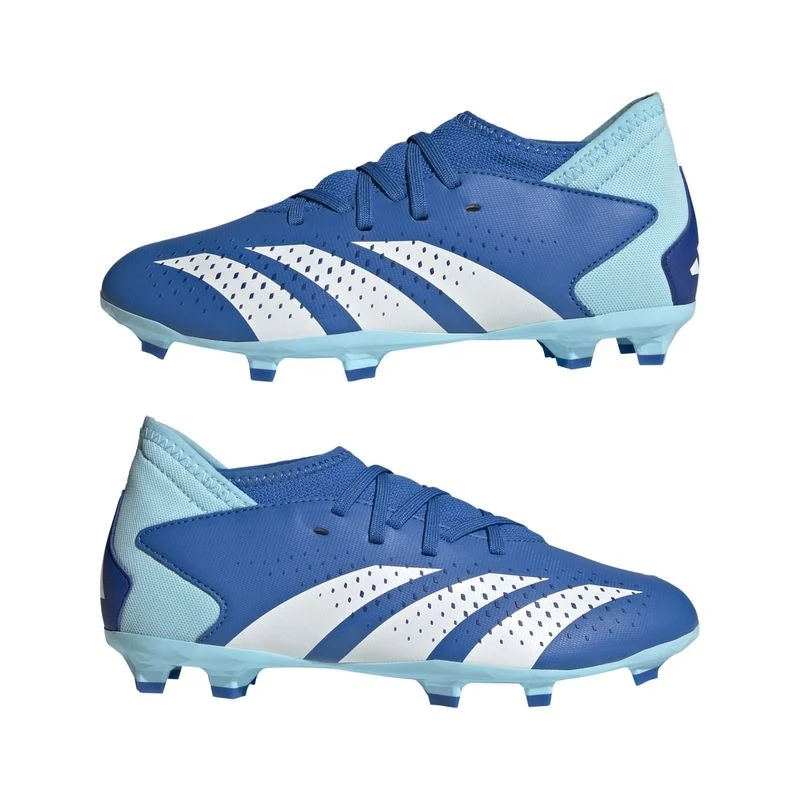 Adidas Kids Predator Accuracy.3 FG Soft Ground Football Boots Blue