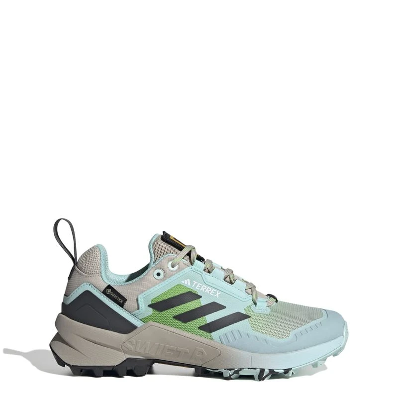 Adidas Womens Terrex Swift R3 GTX Hiking Shoes Blue Sportpursuit.c