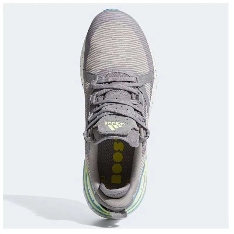 Adidas Mens Solarthon Golf Shoes (Grey Three/Pul Yellow/Grey Two) | Sp