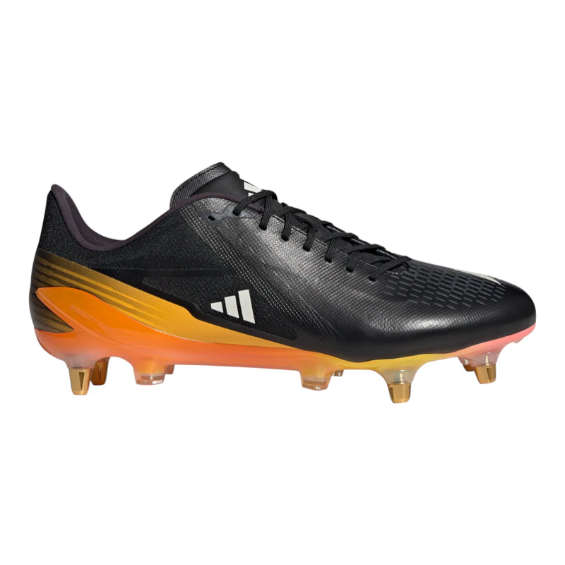 シューズ adidas adizero RS-15 Pro SG Rugby adidas Adizero RS15 Pro SG Rugby Cleats - Black | Rugby Now