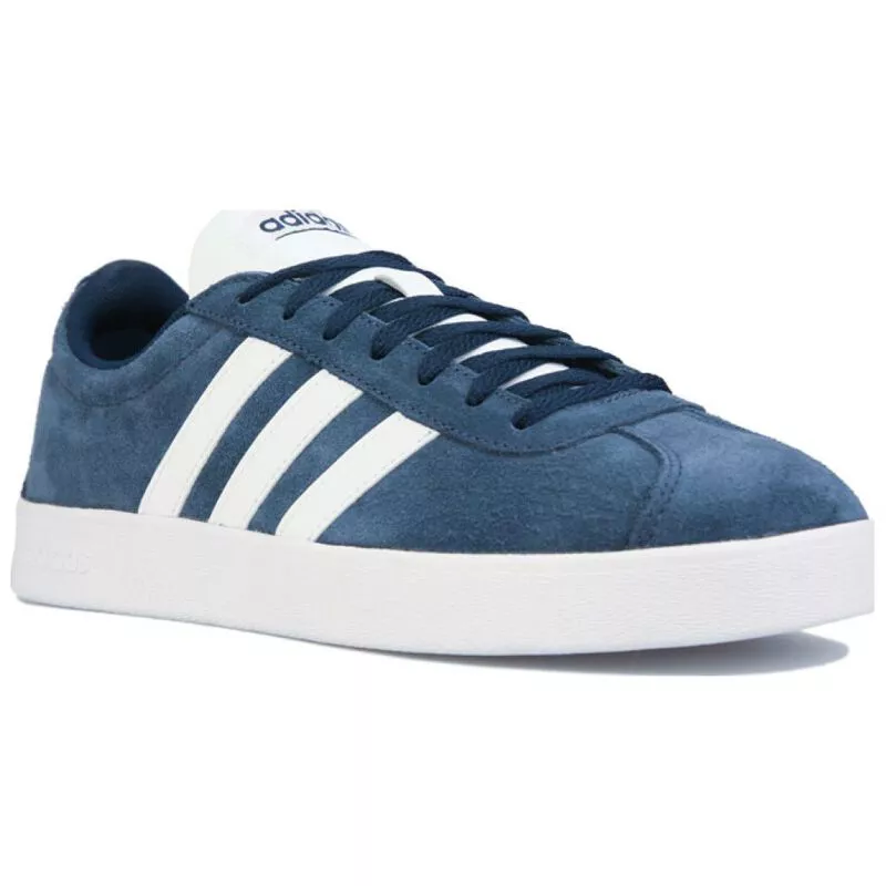 Adidas Mens VL Court 2.0 Shoes (Navy/White) | Sportpursuit.com