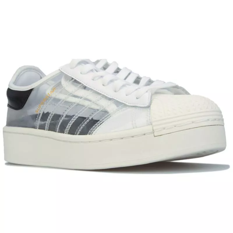 Adidas Originals Womens Superstar Bold Clear Shoes Clear Sportpurs