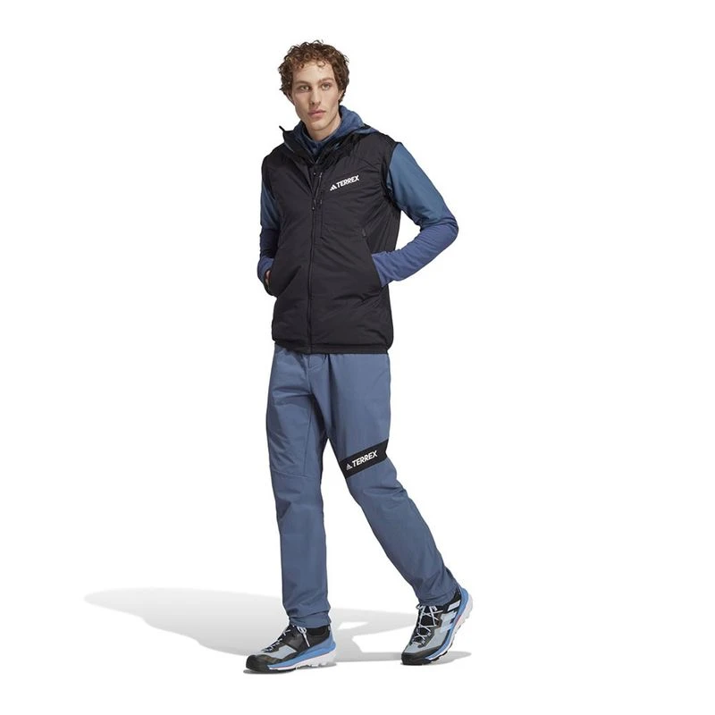 Adidas Mens Techrock Stretch PrimaLoft Gilet Black Sportpursuit