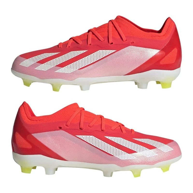 Adidas Kids X Crazyfast Elite FG J Firm Ground Football Boots (Red) |