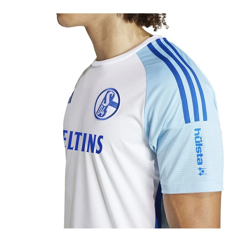 UMBRO Schalke 04 Maillot d'entraînement 20 21 Bleu S04 Maillot de football Taille : 3XL