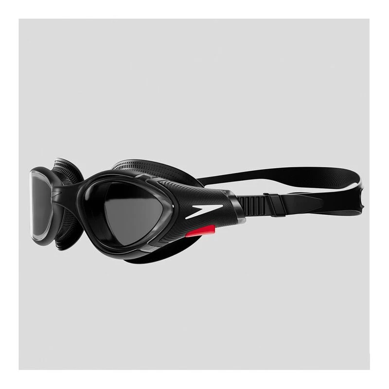 Short De Bain Speedo Pour Garçon - Noir/Rouge - Confortable Et Résistant Au Chlore