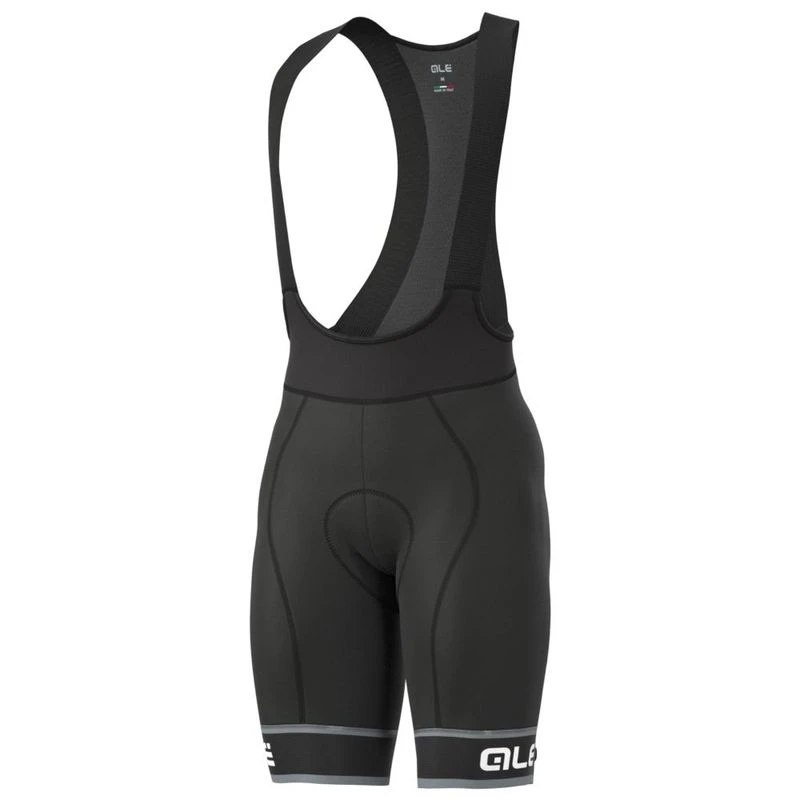 Ale Mens Graphics PRR Sella Bib Shorts Black White Sportpursuit