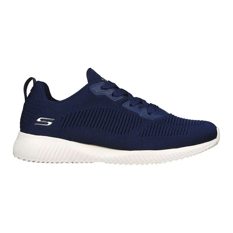 Skechers Womens Bobs Squad Tough Talk Footwear Marine Sportpursuit