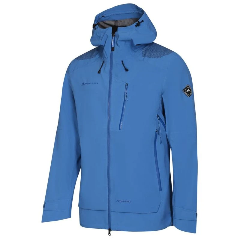 Alpine Pro Mens Gor Jacket (Blue) | Sportpursuit.com