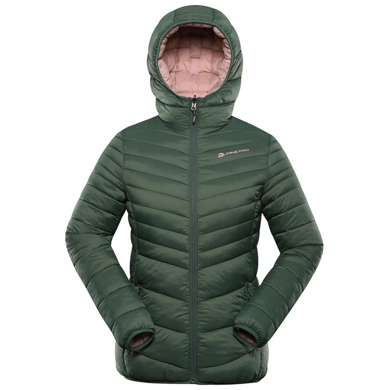 Alpine Pro Womens Eroma Jacket (Myrtle/Pink Cosmos) | Sportpursuit.com