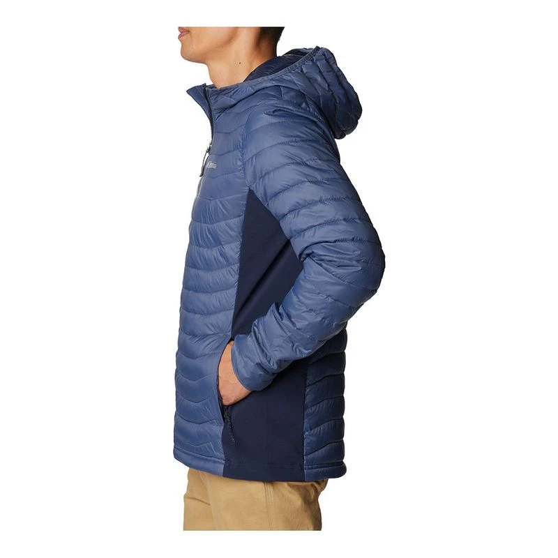 Columbia Mens Powder Pass Jacket White Sportpursuit