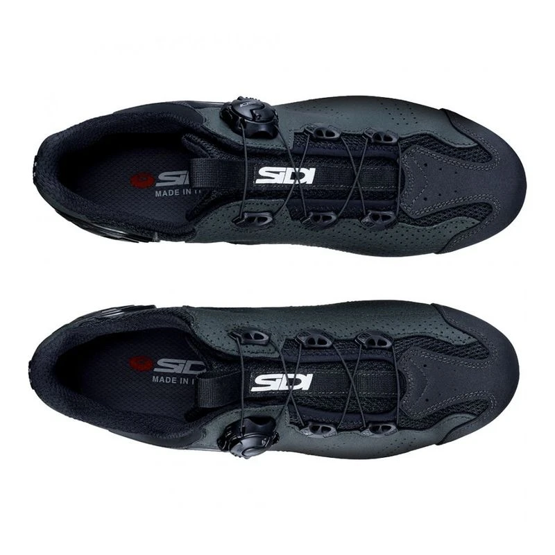 SIDI Mens Gravel Cycling Shoes Green Sportpursuit