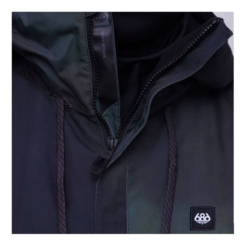 686 Mens Foundation Jacket (Black) | Sportpursuit.com