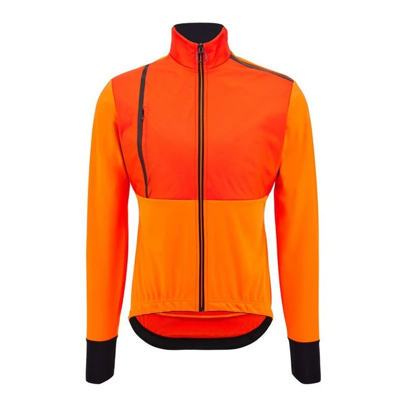 Santini Mens Vega Absolute Jacket Orange Sportpursuit