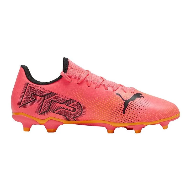 Puma Mens Future 7 Play FG AG Firm Ground Football Boots Rose Orange
