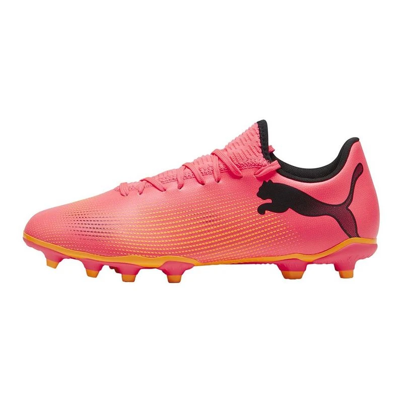 Puma Mens Future 7 Play FG AG Firm Ground Football Boots Rose Orange