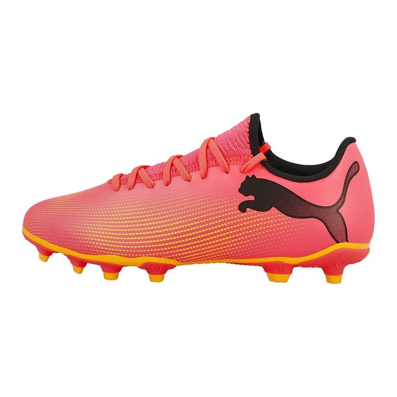 Puma Mens Future 7 Play FG AG Firm Ground Football Boots Rose Orange