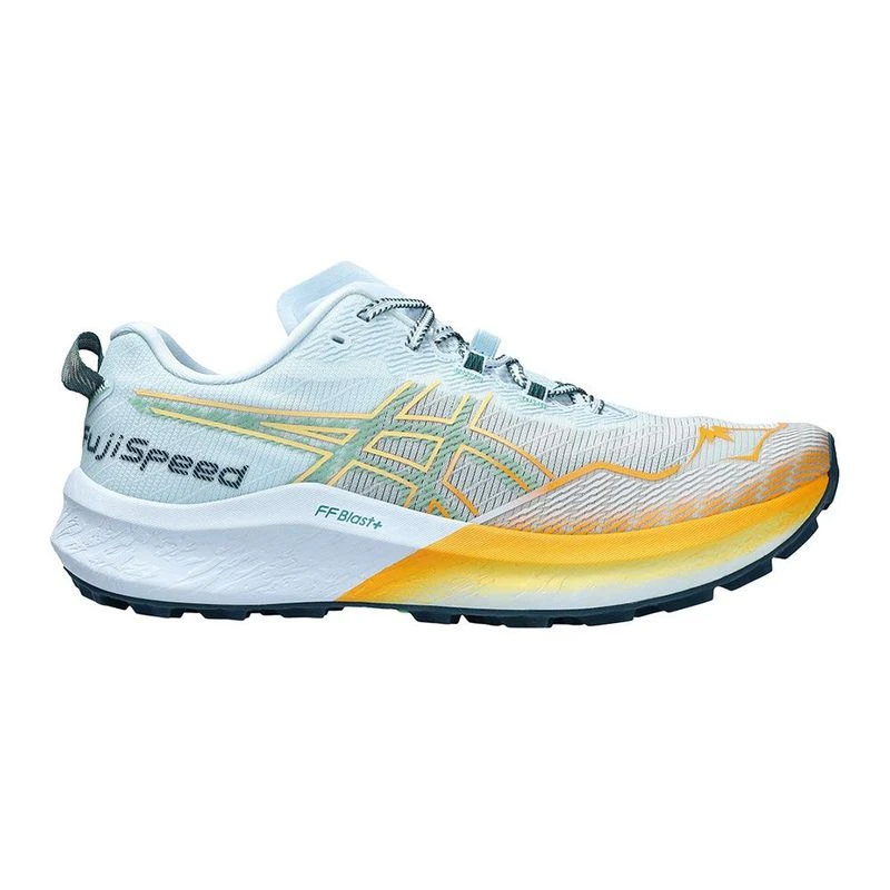 Asics Mens Fujispeed 2 Trail Running Shoes Light Blue Dark Mint Sp