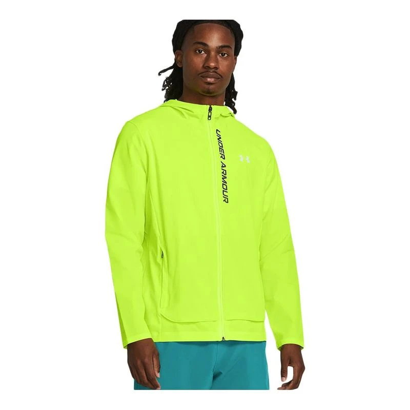 UnderArmour Mens Outrun The Storm Jacket Green Sportpursuit