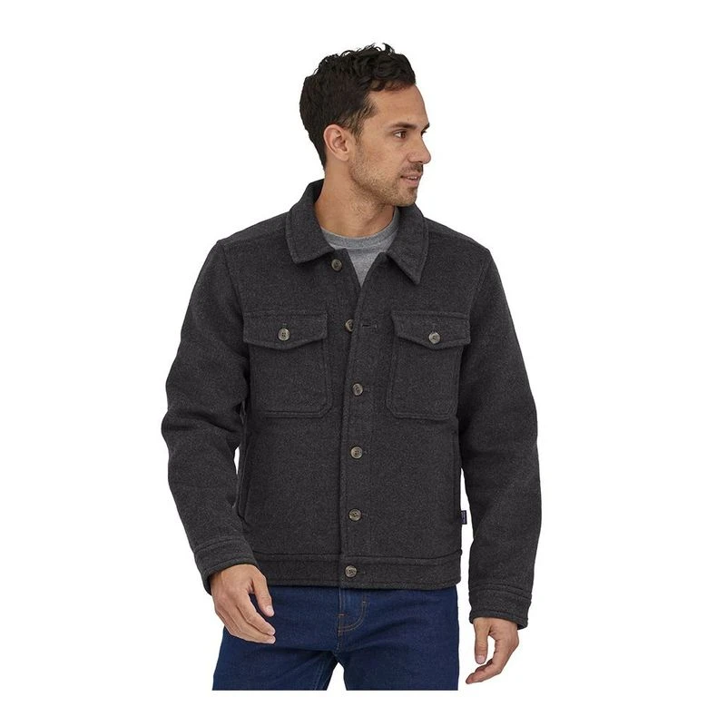 Patagonia wool jacket mens top