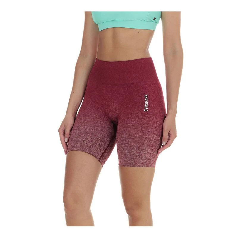 Gymshark Womens Adapt Ombre Seamless Shorts (Purple