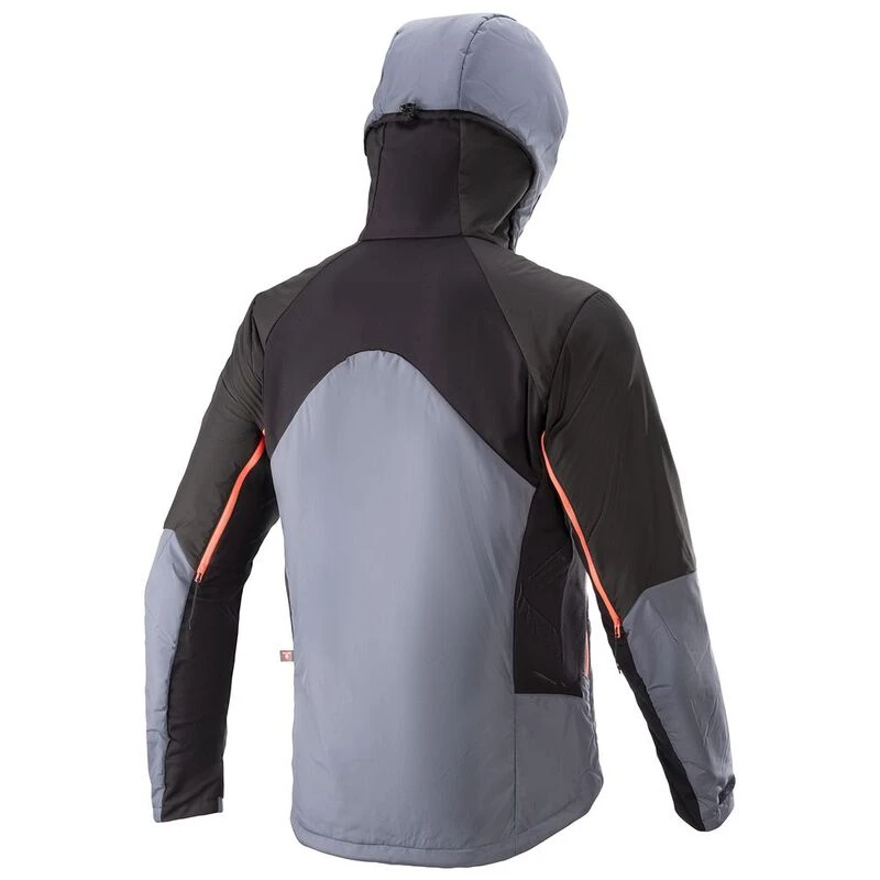 Alpinestars Mens Denali 2 Windproof Jacket (Grisaille/Black/Coral Fluo