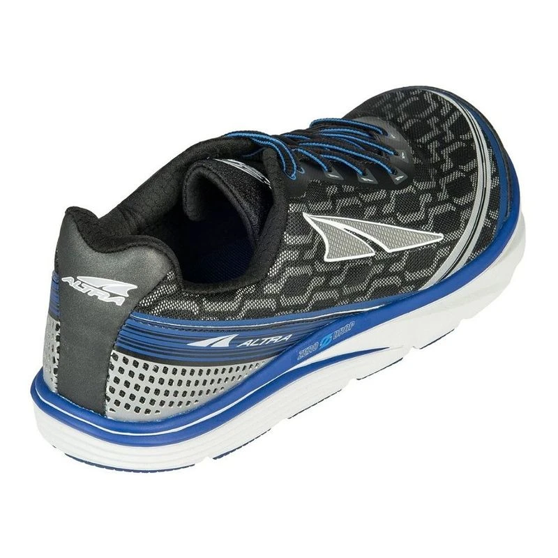 Altra Mens Torin IQ Running Shoes Black Blue Sportpursuit
