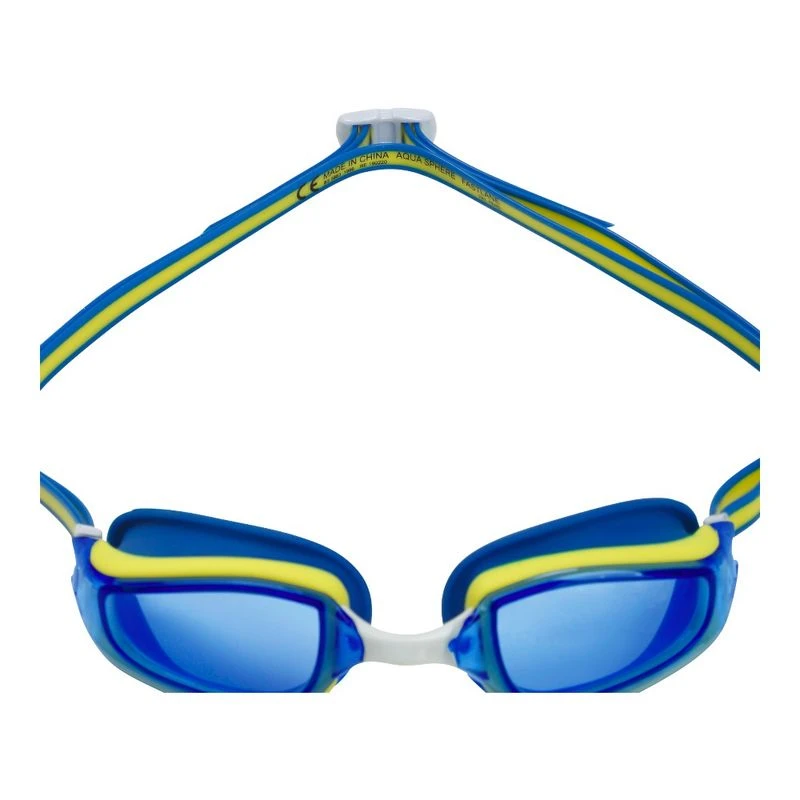 Aqua Sphere Fastlane Occhiali Da Nuoto – Blu/Bianco Specchio (0191790)