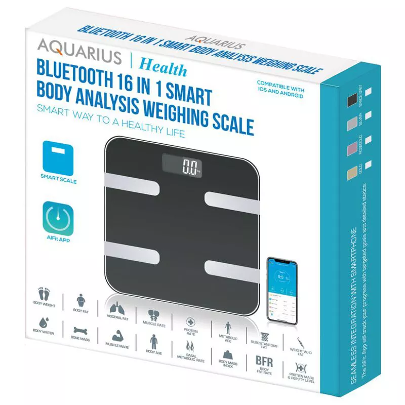 INSMART Smart Scale for Body Weight, Digital Bathroom Scale BMI Weighing  Bluetooth Body Fat Scale