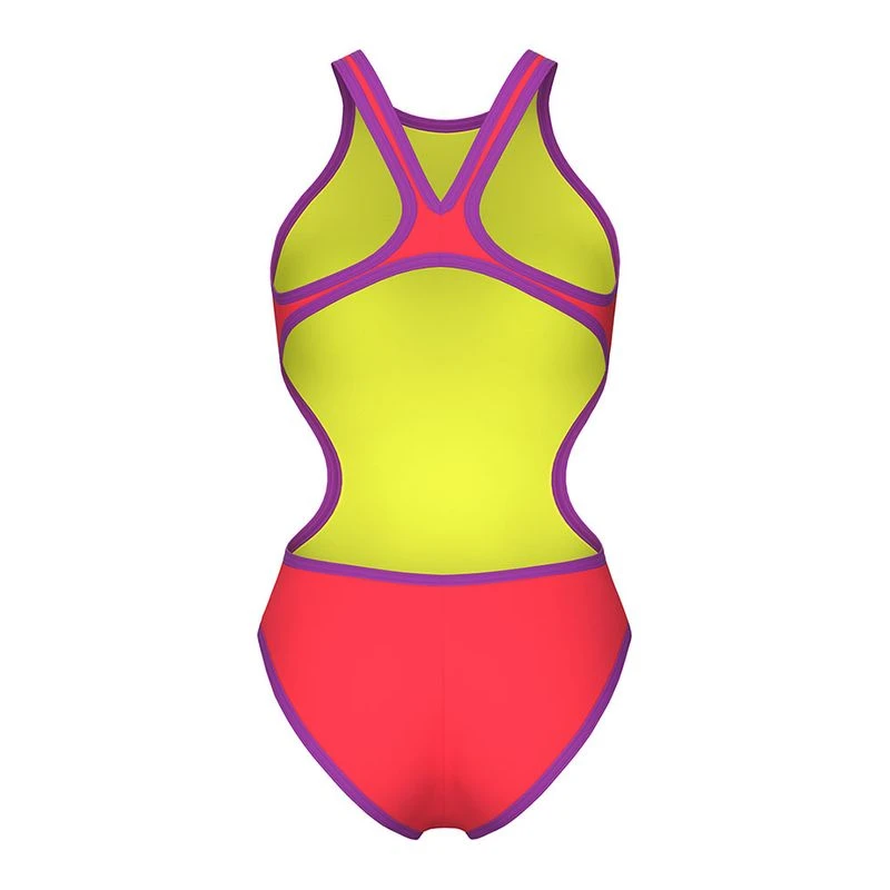 Traje De Baño Olímpico Arena One Placement Para Mujer