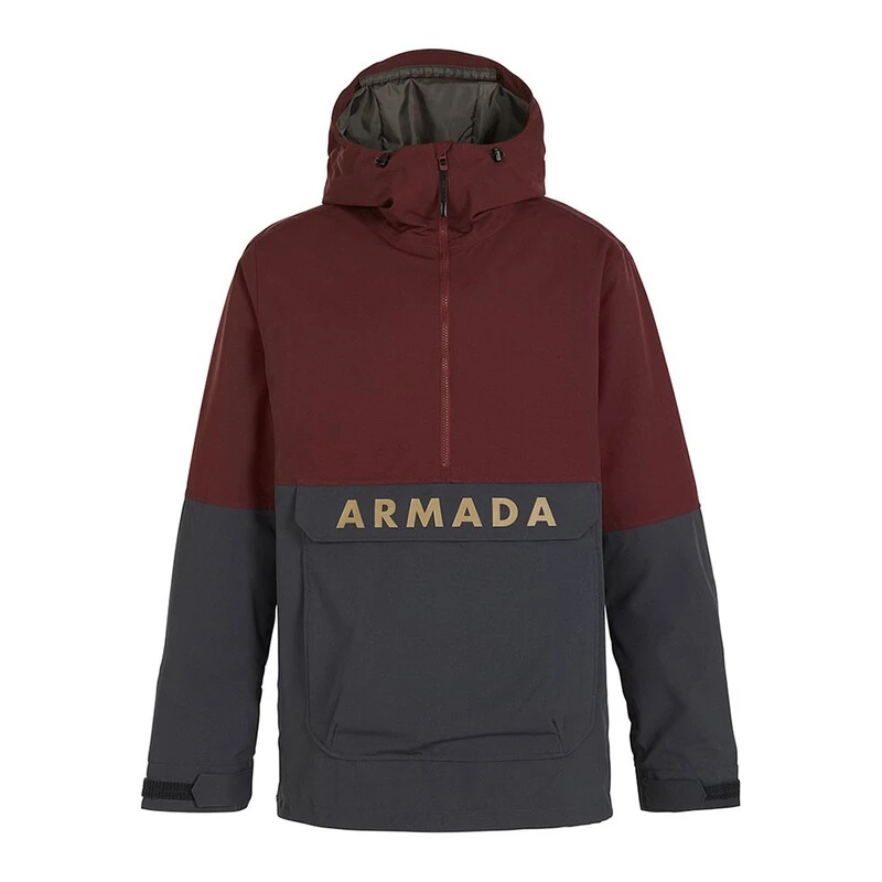 Armada Mens Bristal Jacket Red Sportpursuit