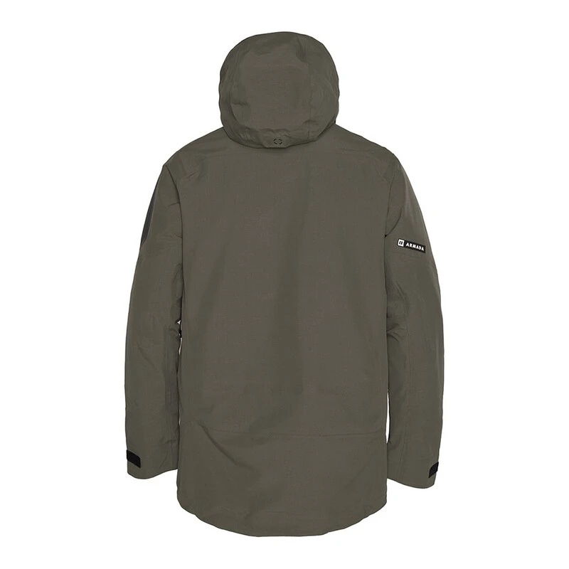 Armada Mens Grands 3L Jacket (Green) | Sportpursuit.com